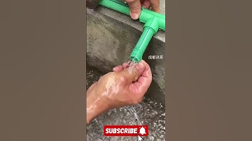 How To Fix a Leaky Pipe Fast With This Trick!#diy  #tools