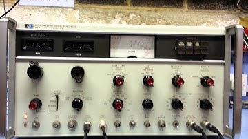 Hp 675a vintage sweep generator