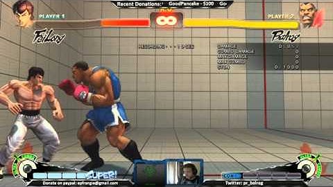 PR Balrog demonstrates OS U1 for backdashes