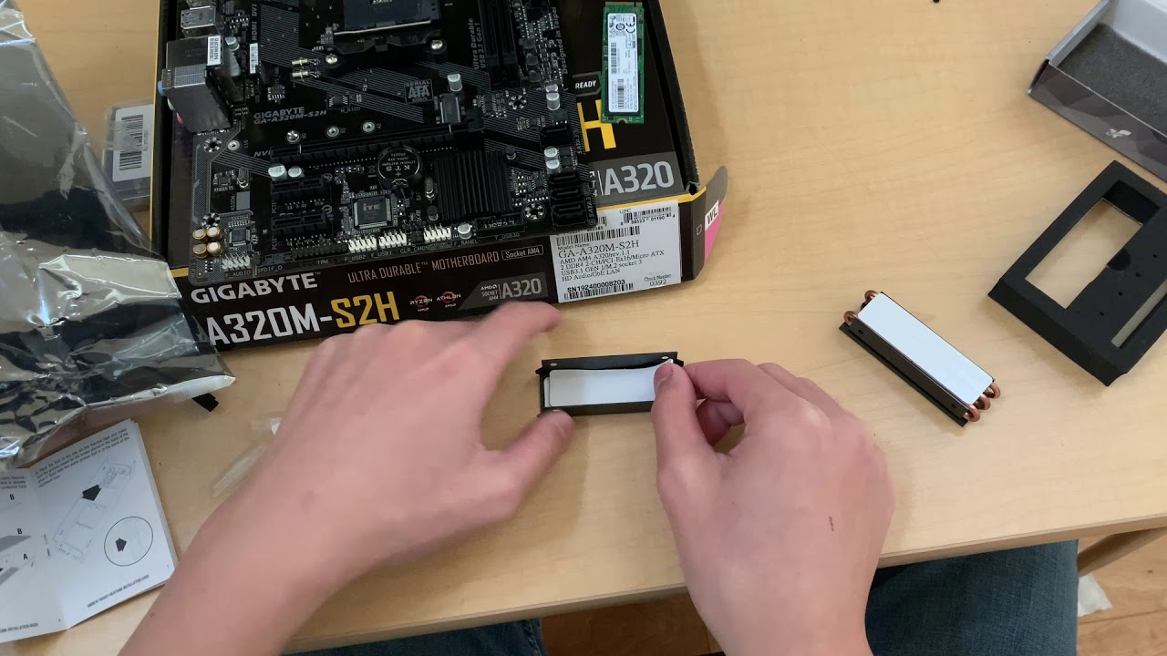 How to install an M.2 SSD and heatsink