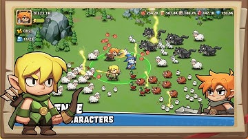 TOP HEROES Gameplay Walkthrough Part 1 (iOS, Android, PC) #GameplayVsASMR
