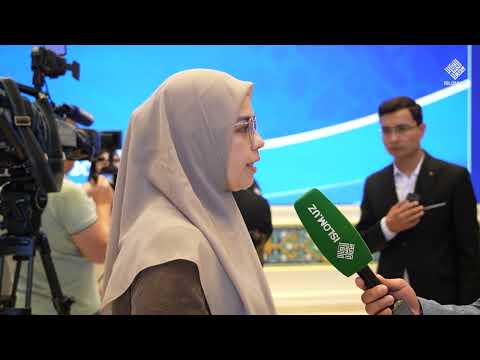 I Xalqaro islom sivilizatsiyasi forumidan intervyu | Olima Odinaxon Muhammad Sodiq