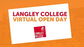 Public Services and Sport - Langley College Virtual Open Day - 14th May 2020