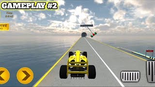 Impossible Formula Car Stunts | गेम गाड़ी वाला | गाड़ी वाला गेम | Android Gameplay#2 screenshot 4