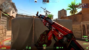 1 Vs 4 Mirage Counter Strike 2  highlight