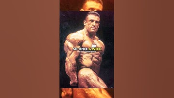Dorian Yates: Train je triceps niet te vaak! ⚠️ #shorts