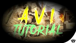 Avi Tutorial!