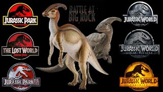 Jurassic Saga [1993 - 2022] - Parasaurolophus Screen Time