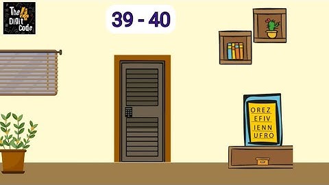 The 4 Digit Code Game Door 39 - 40 Walkthrough Android Gameplay | Puzzle Games