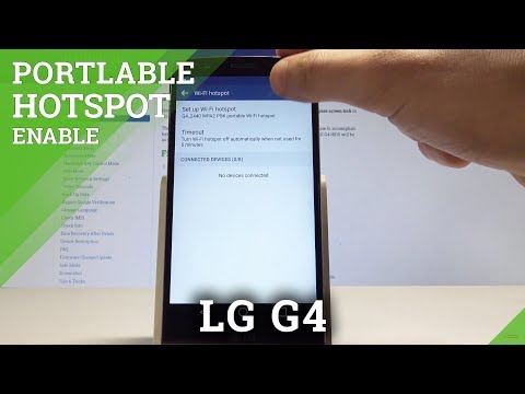 How to Enable Mobile Hotspot in LG G4 - Share Portable Hotspot