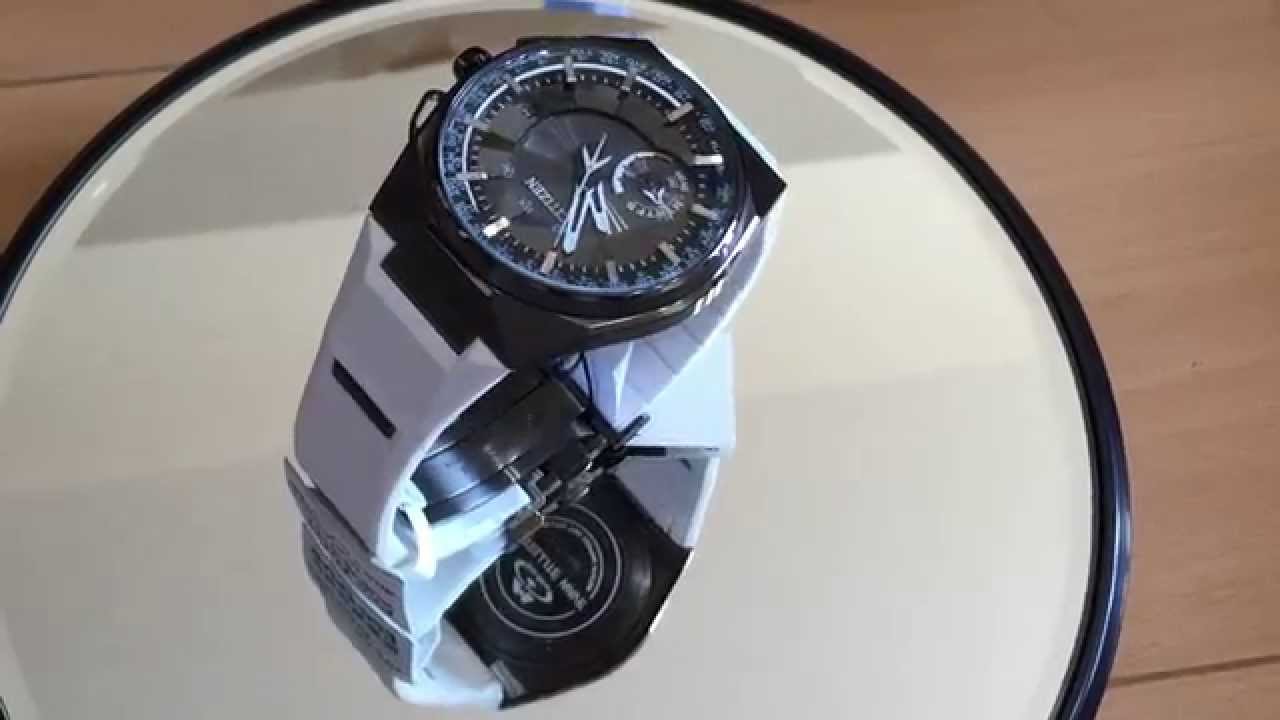 CITIZEN ATTESA Eco Drive SATELLITE WAVE F100 CC2004-08E Mens Wrist Watch -  YouTube