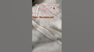 Thumbnail of If a zodiac sign says this then run #shorts #zodiac