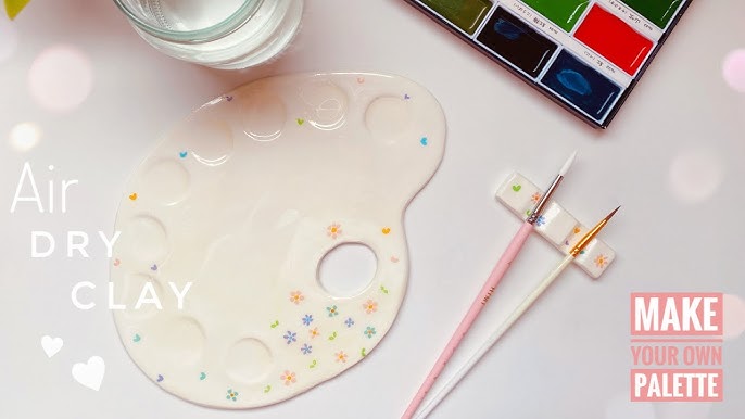 Make Your Own Clay Paint Palette • Maria Louise Design