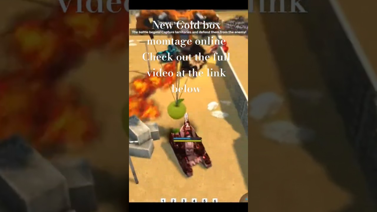 tanki online - A good old fashioned Gold box montage is now online!!