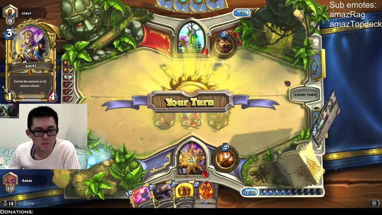 Hearthstone puzzle series #4, in real life ranked!