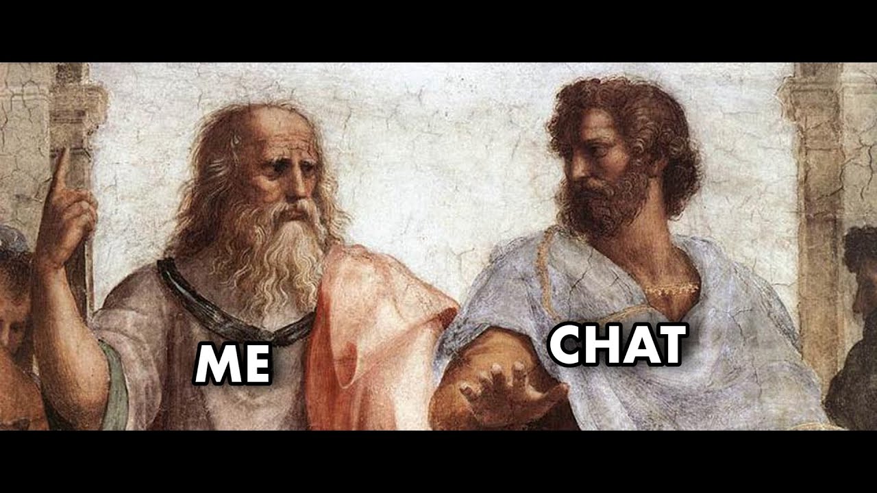 Me and CHAT are SOPHISTICATED 🔥🧠