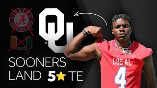 EPC: 5-Star TE Davon Mitchell reclassifies to 2024, commits to Oklahoma Sooners - Mason & Mark react