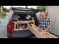 Truck bed storage and drawers