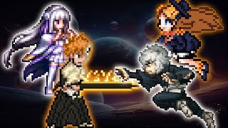 Request | Ichigo Hell Verse &amp; Emilia VS Gabimaru &amp; Abigail | MUGEN 1.1