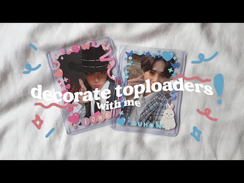 decorate toploaders with me 💗 | cozybleus
