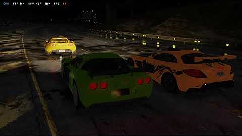 NFS Most Wanted Redux Plak Graphic Mod | Corvette C6.R
