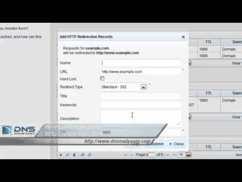 Working With HTTP Redirection Records: DNS Made Easy Tutorials