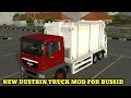 NEW DUSTBIN TRUCK MOD FOR BUSSID