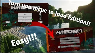 How Turn your Mcpe/Mcbe to java Edtion (1.16+/1.17+) Link in Description screenshot 5