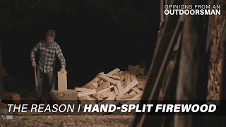 The Reason I Hand-Split Firewood by Outthereinit 204 views 1 year ago 2 minutes, 17 seconds