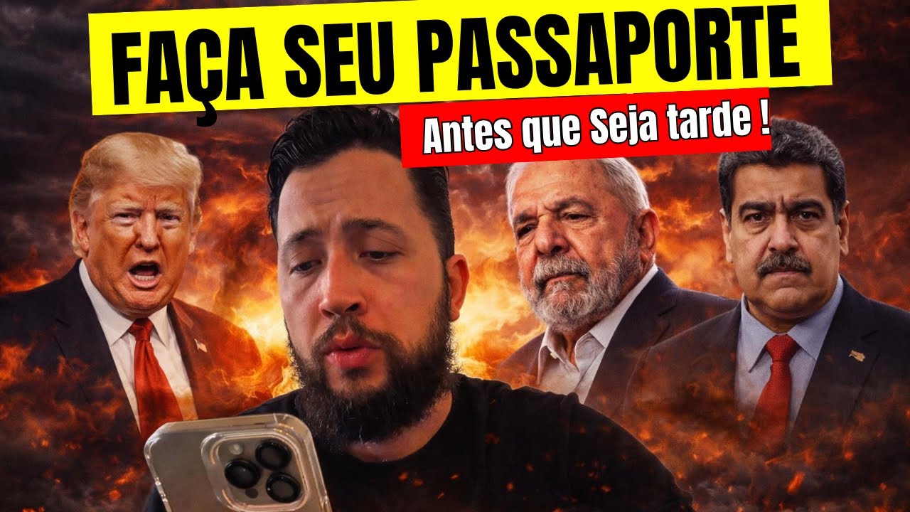 Quer “ SAIR do BRASIL ?” Tire Logo seu PASSAPORTE !!   ( ISSO VAI PIORAR ) 