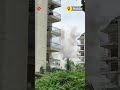 Watch The Supertech Twin Towers Have Been Demolished  Twin Towers Noida