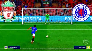 Liverpool Vs Ranger (Penalty) Ft.Darwin Núñez,thiago alcantara,Salah |Liga dos Campeões da Europa