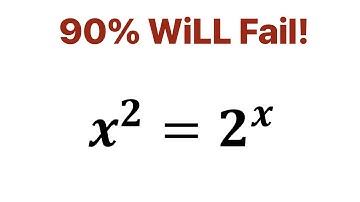 A Wonderful Math Question. Lambert W Function. x^2 =2^x , x=?