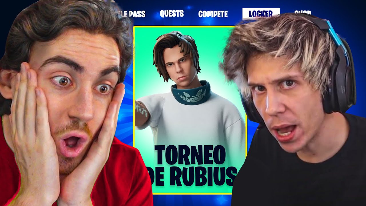 GANAMOS una PARTIDA en el TORNEO de RUBIUS en FORTNITE - YouTube