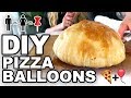 🍕DIY Pizza Balloons 🎈  -  Man Vs Corinne Vs Pin