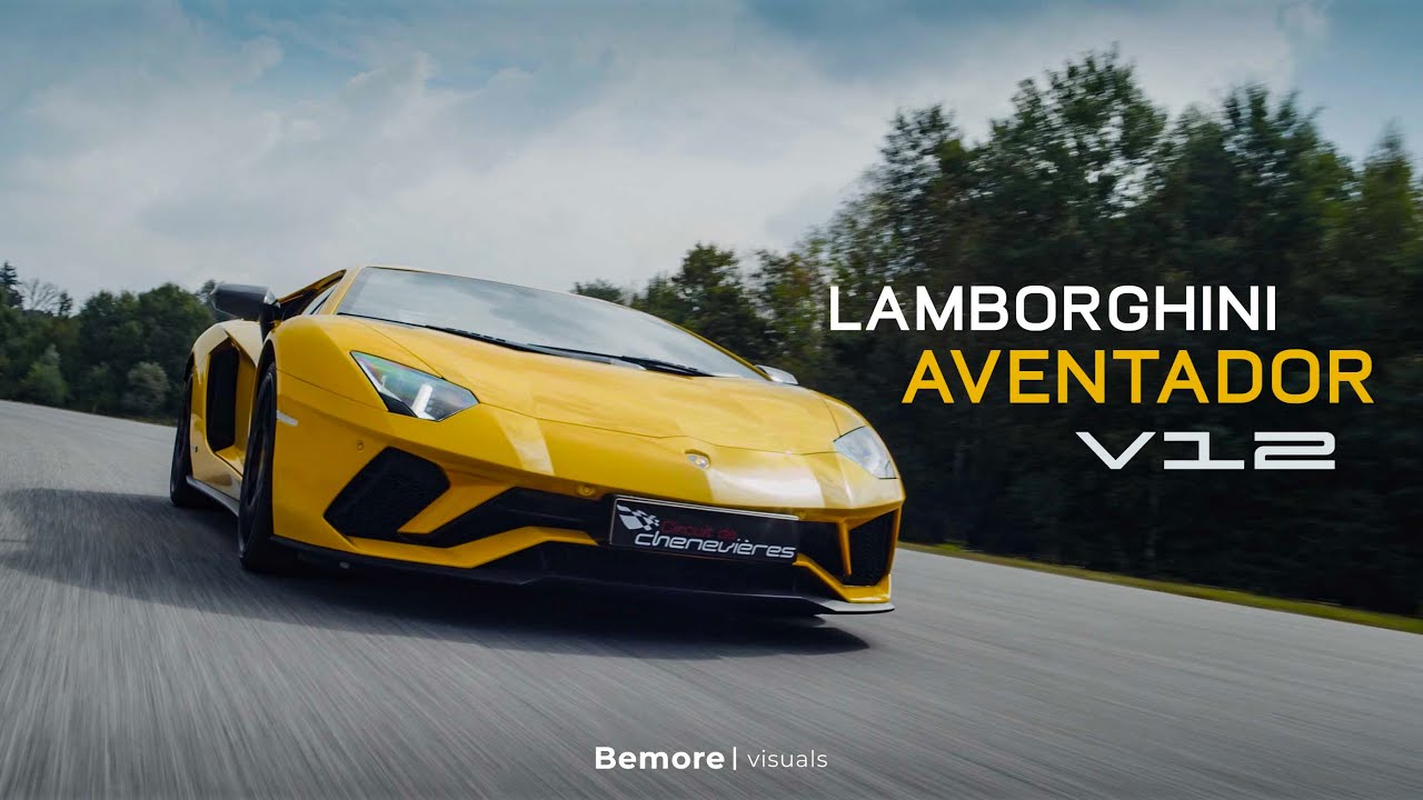 The Lamborghini Aventador V12 - 4K