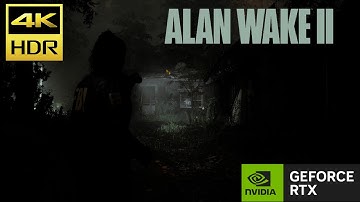 Opening the Overlap | Alan Wake 2 RTX Path Tracing in 4K HDR