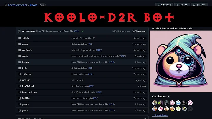 Koolo D2R Bot download/Install/Configure Complete Video