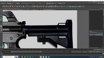 Maya Gun Modeling Part 1