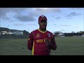West Indies Captain Giovonte Depeiza post-match interview #U19CWC