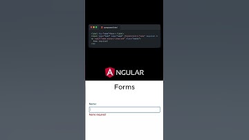 ANGULAR FORMS | FORM CONTROL
