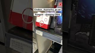 Cinebox , Azamerica, Go Sat , Receptor De Antena - Paraguai Shopping China