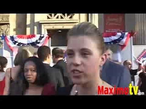 Jodie Sweetin (Full House) Interview at "Swing Vote" Premiere