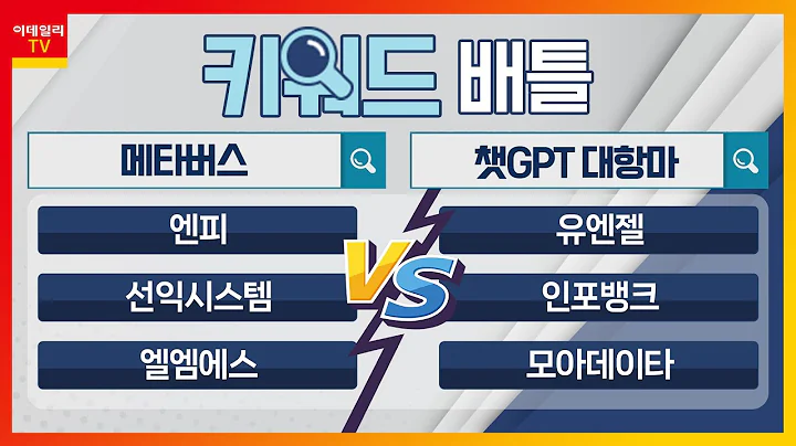 엔피, 선익시스템, 엘엠에스... 메타버스 VS 유엔젤, 인포뱅크, 모아데이타... 챗GPT 대항마_키워드 배틀 (20230207)