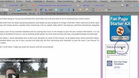 How to Add Notes and Your Blog to Your Facebook Fan Pages