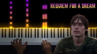 Requiem for a Dream - Lux Aeterna | Piano cover | Sheet music Resimi