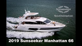 2019 Sunseeker Manhattan 66 Motor Yacht For Sale - £1,950,000 - Under Offer