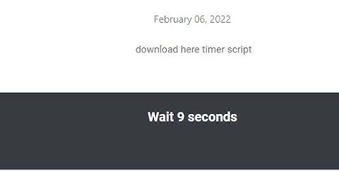 How to Add Countdown Timer Button in Blogger Post | download timer script for blogger,
