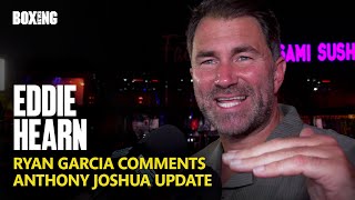 Eddie Hearn On Joshua vs Dubois-Hrgovic Winner & Ryan Garcia Comments