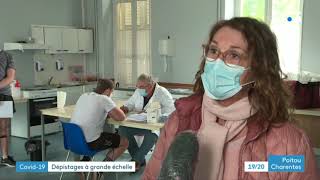 Covid-19 : une journée de tests gratuits à St-Jean-d'Angély, en Charente-Maritime